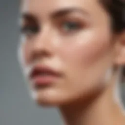 A visual representation of oil-free moisturizer textures