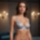 Illustration showcasing various bra styles for larger busts.