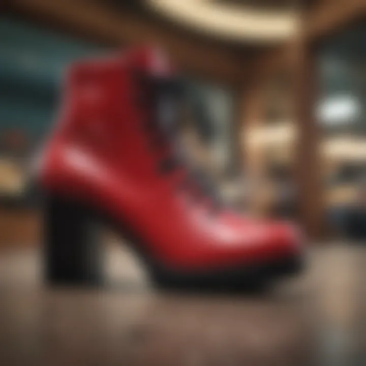 Fashionable shoes with promo code tags representing stylish savings