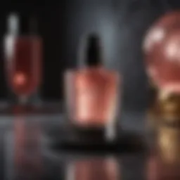 Elegant Beauty Product Display