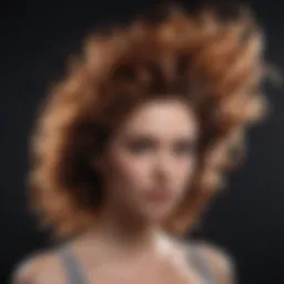 Hair diffuser attachment emitting heat