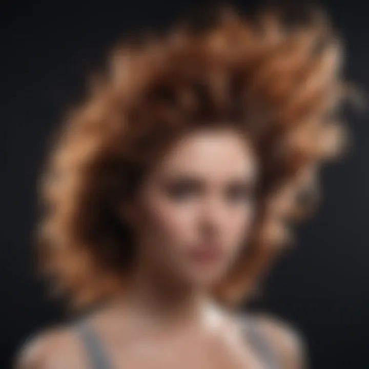 Hair diffuser attachment emitting heat
