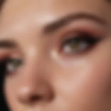 Beauty Editorial Impact Urban Decay eyeshadow palette in beauty editorial