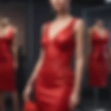 Fashion Fusion: Styling the Red Exercise Dress Red exercise dress styled with chic accessories for a fashion-forward look