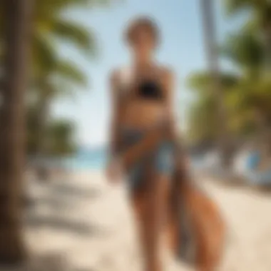 Versatile Sarong for Beach and Pool Versatile sarong for beach and pool occasions