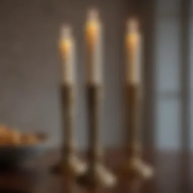 Vintage Brass Candle Holders Infusing Elegance Vintage Home Decor - Vintage Brass Candle Holders