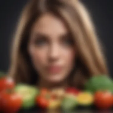 Healthy food choices for hair growth